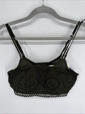 Aerie Real Power Wireless Push Up Convertible Bra Size 32B NWT Dark Green
